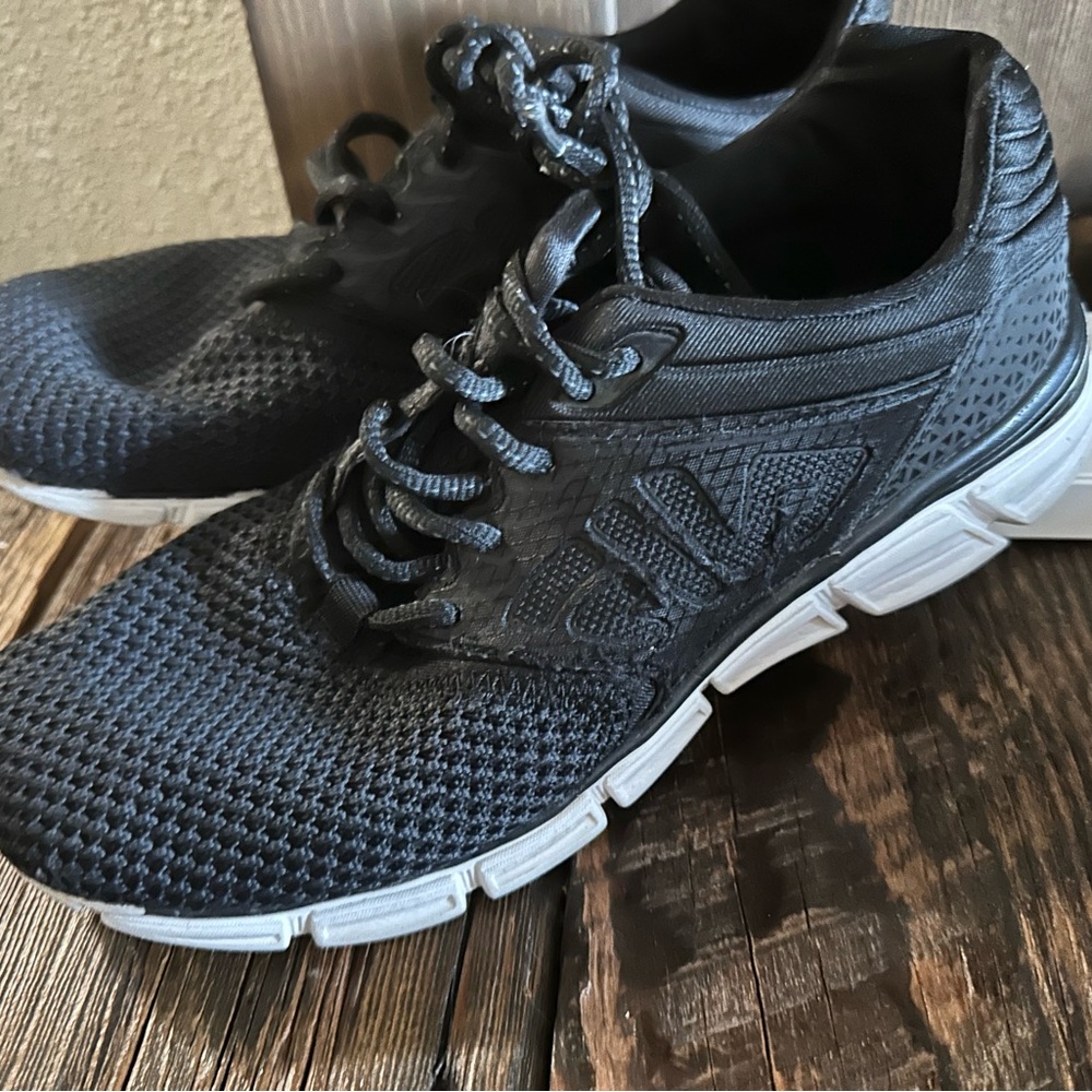 Fila Black and White Athletic Shoes